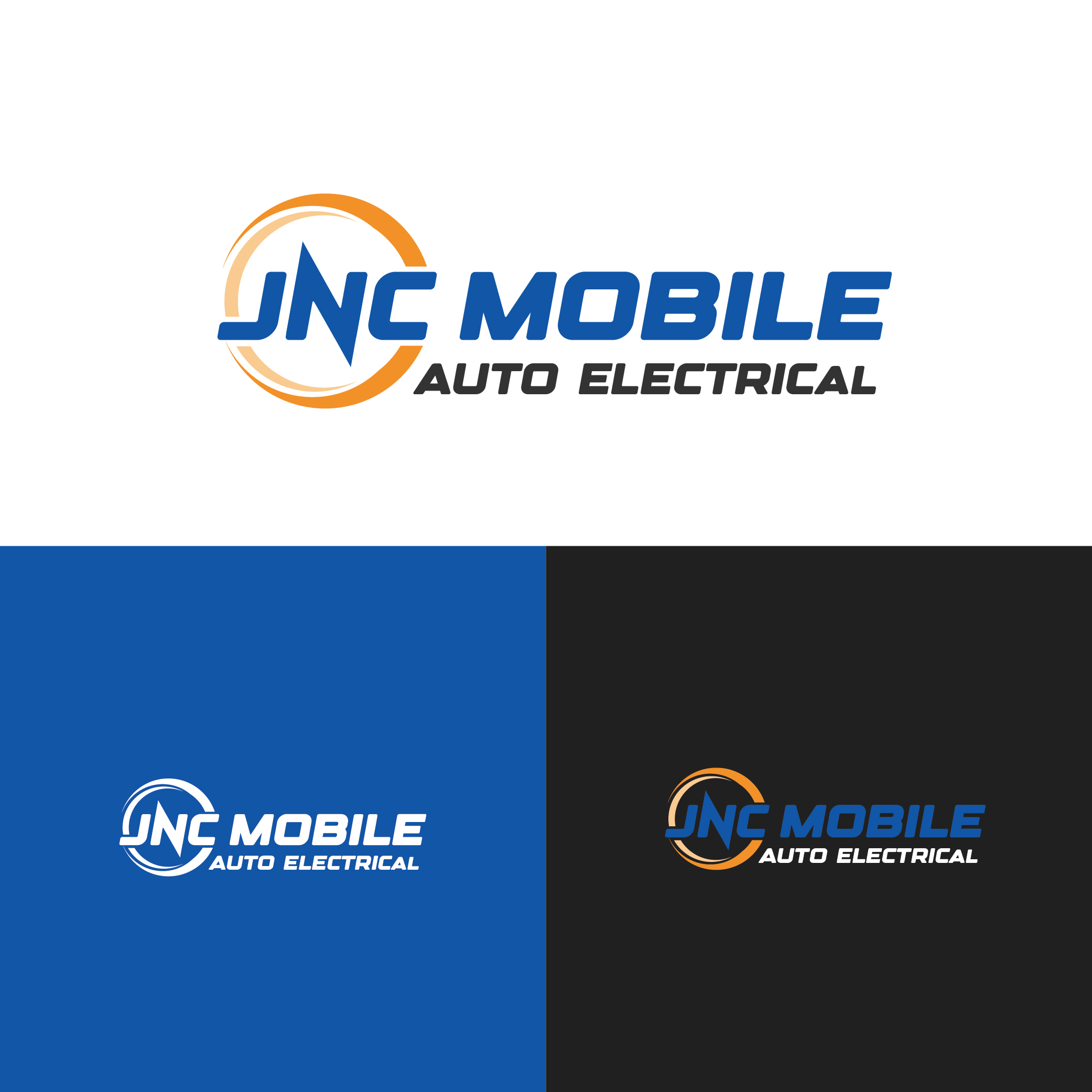 Logo Design by Alike for JNC Mobile Auto Electrical | Design #35357535