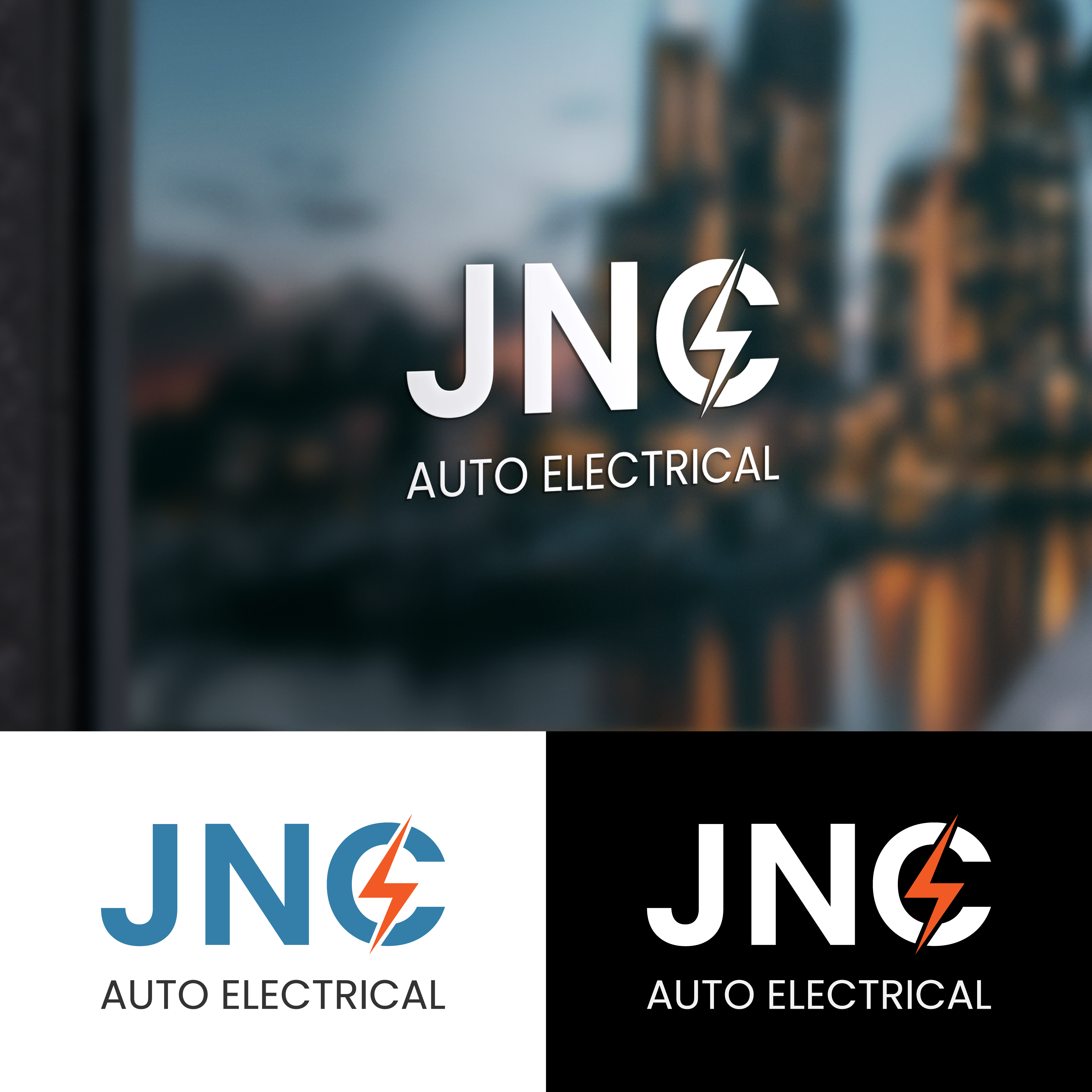 Logo-Design von Sandesh H R für JNC Mobile Auto Electrical | Design #35342446