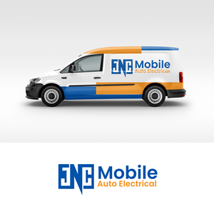 Logo Design by megamen for JNC Mobile Auto Electrical | Design: #35357517