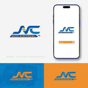 Logo Design by b4usonai for JNC Mobile Auto Electrical | Design: #35353896