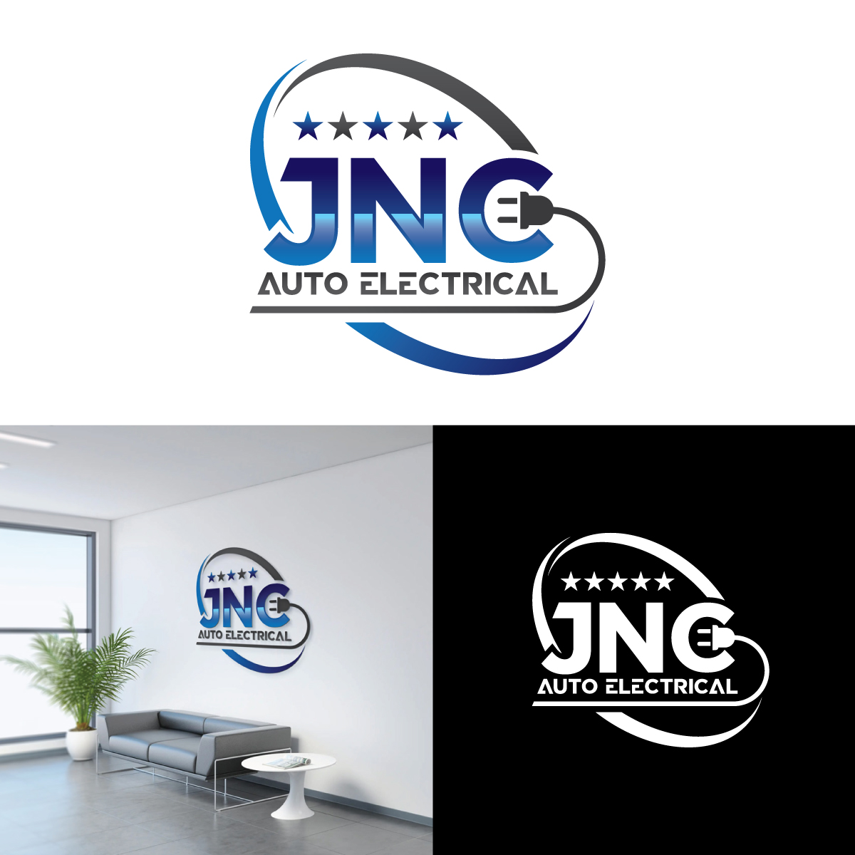 Logo Design by riya.mitra07j for JNC Mobile Auto Electrical | Design #35336066