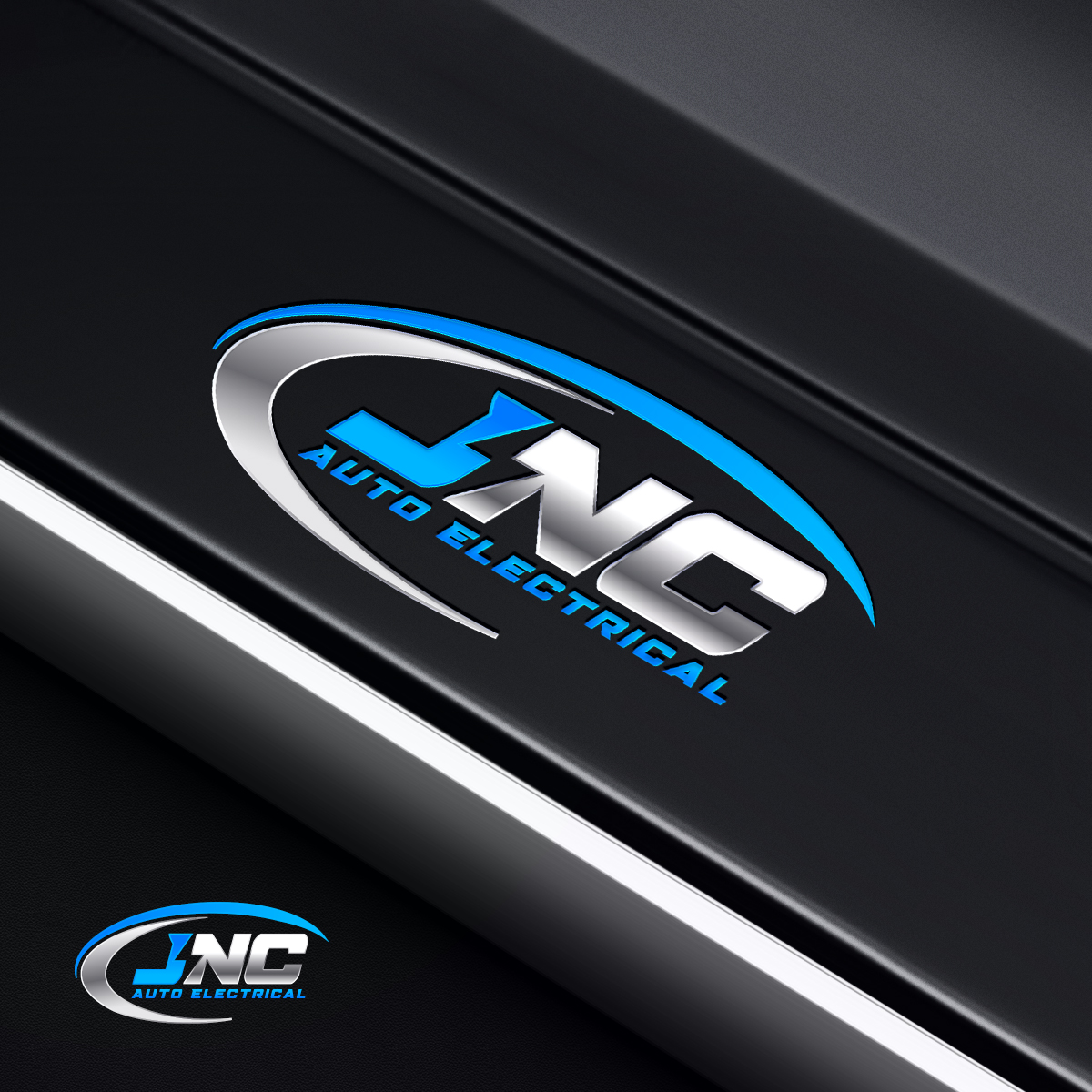 Logo Design by ares_h1 for JNC Mobile Auto Electrical | Design #35336398