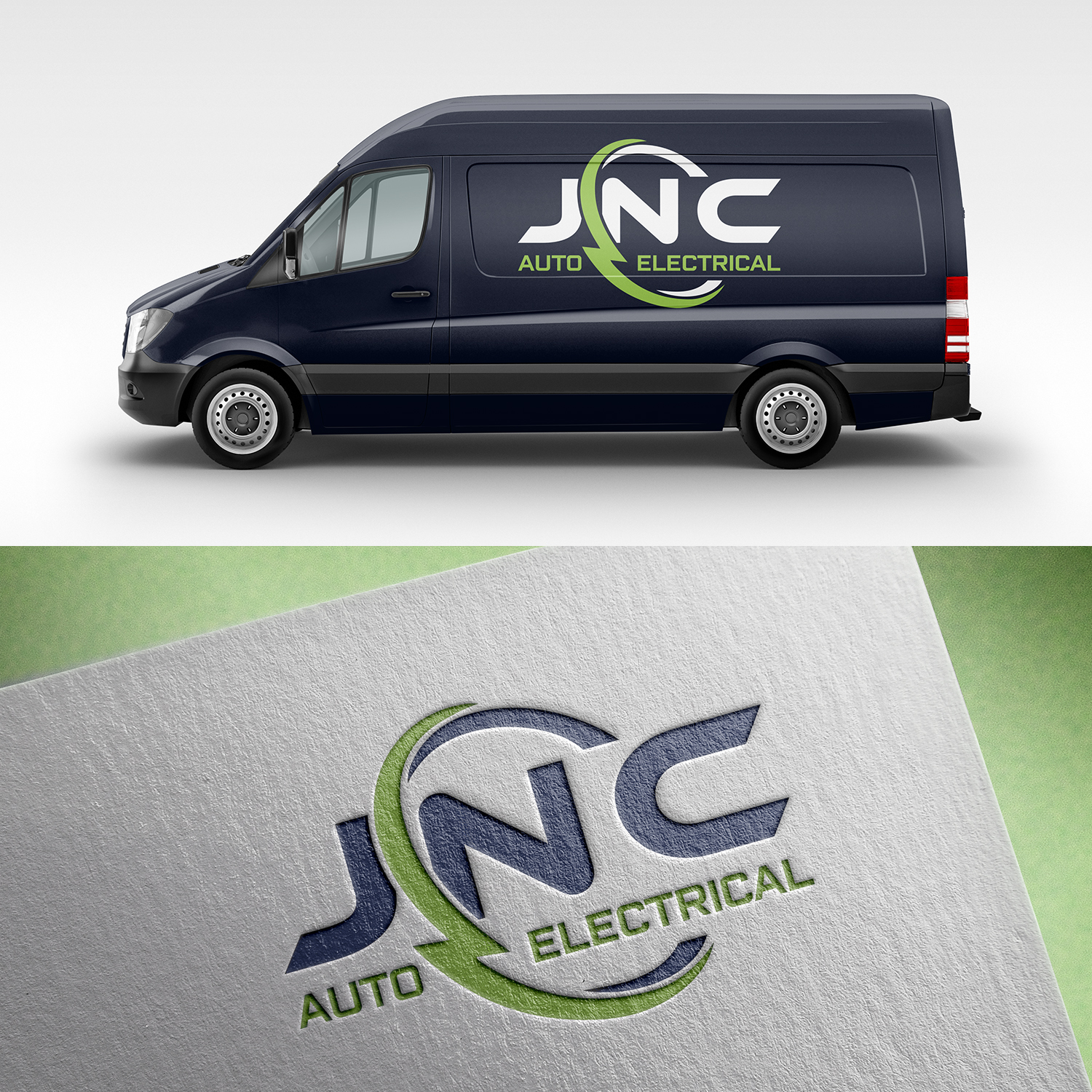 Logo Design by GRAFFYC for JNC Mobile Auto Electrical | Design #35335816
