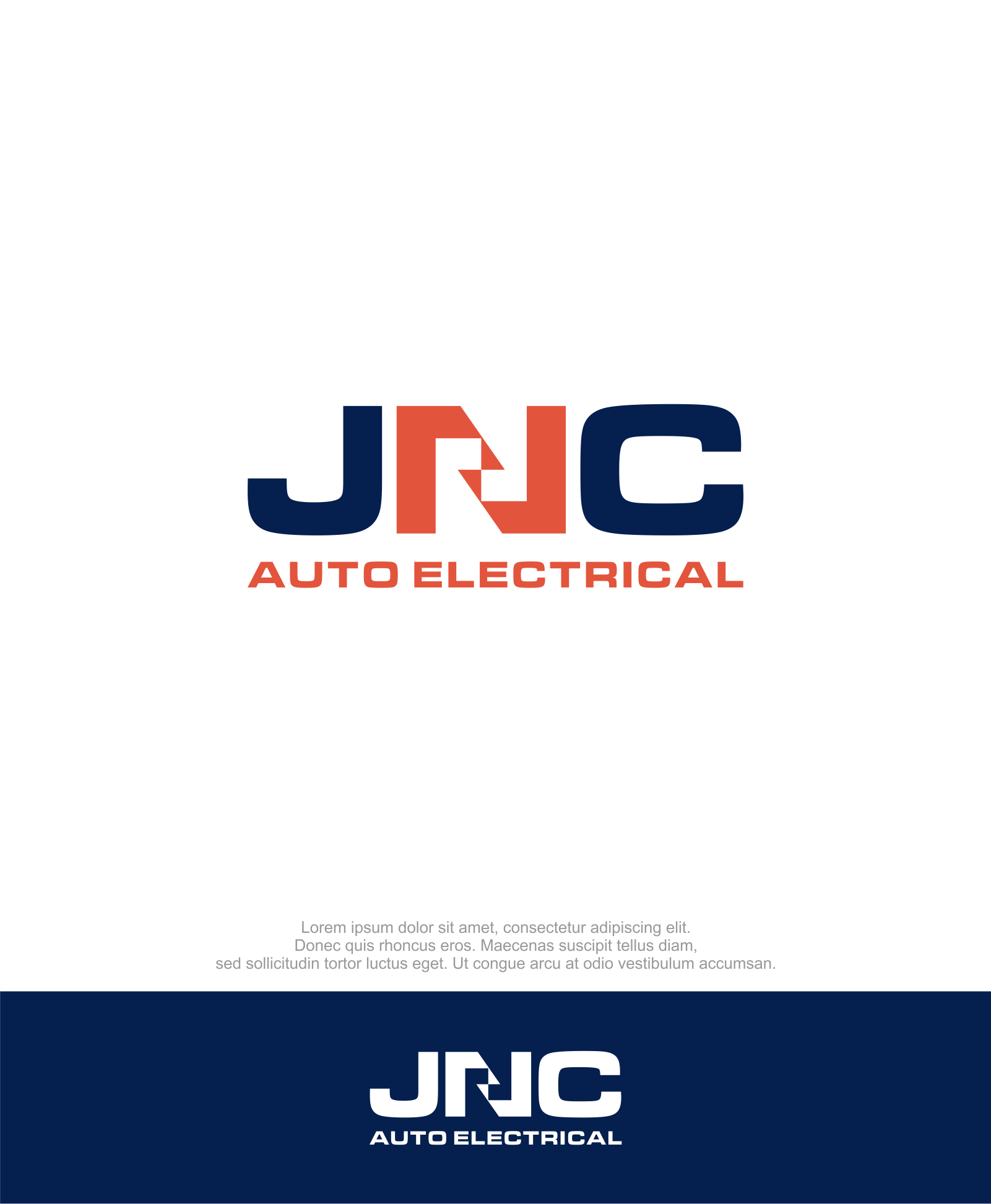 Logo-Design von M.Syaiful Huda für JNC Mobile Auto Electrical | Design #35339884