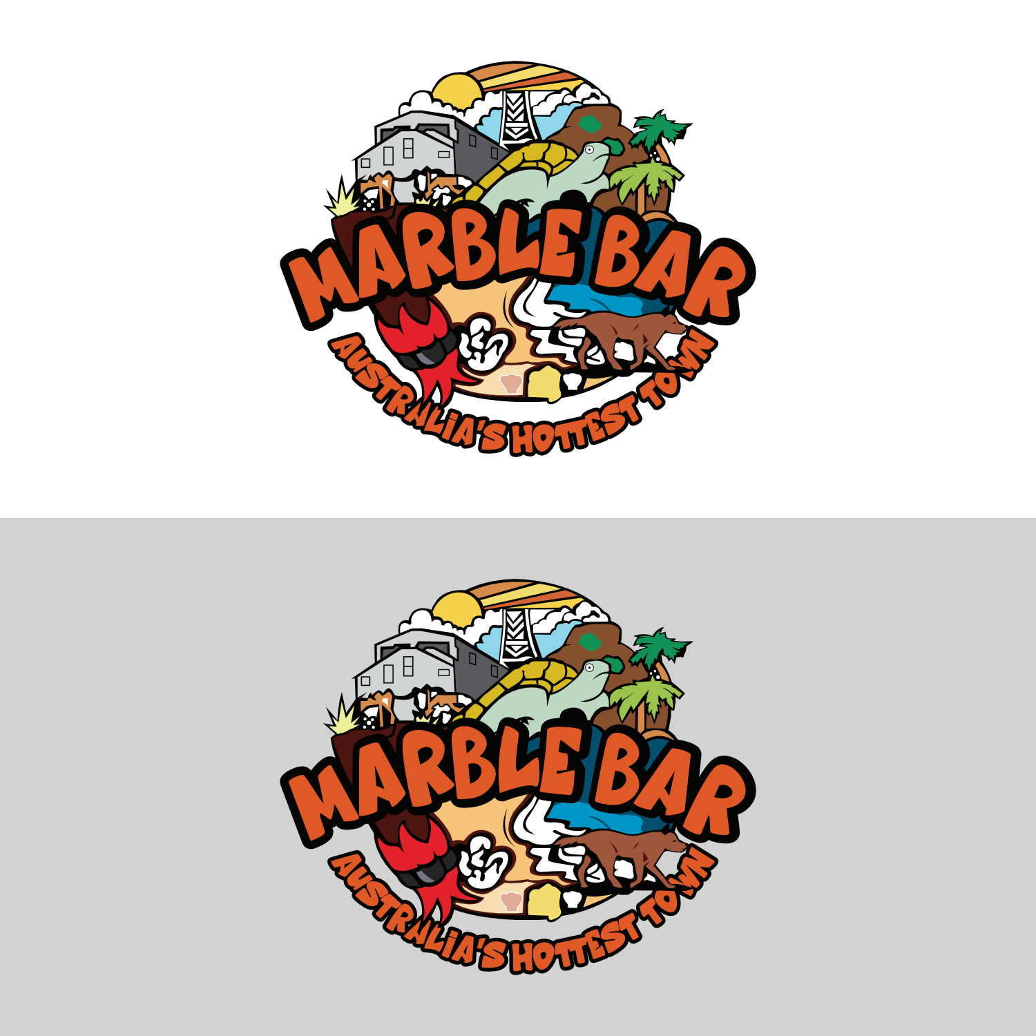 Logo Design by cah awu for Marble bar Community Resource Centre  | Design #35344796