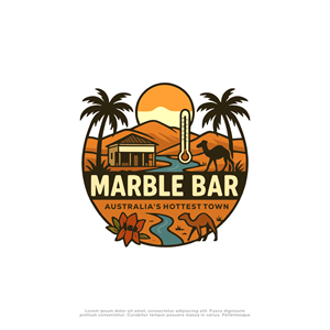Logo-Design von Lara.Stone für Marble bar Community Resource Centre  | Design: #35348948