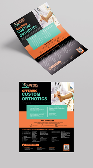 Flyer Design by Design Motion for Frederick Foot & Ankle | Design: #35344205