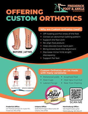 Flyer Design by nng for Frederick Foot & Ankle | Design: #35346104