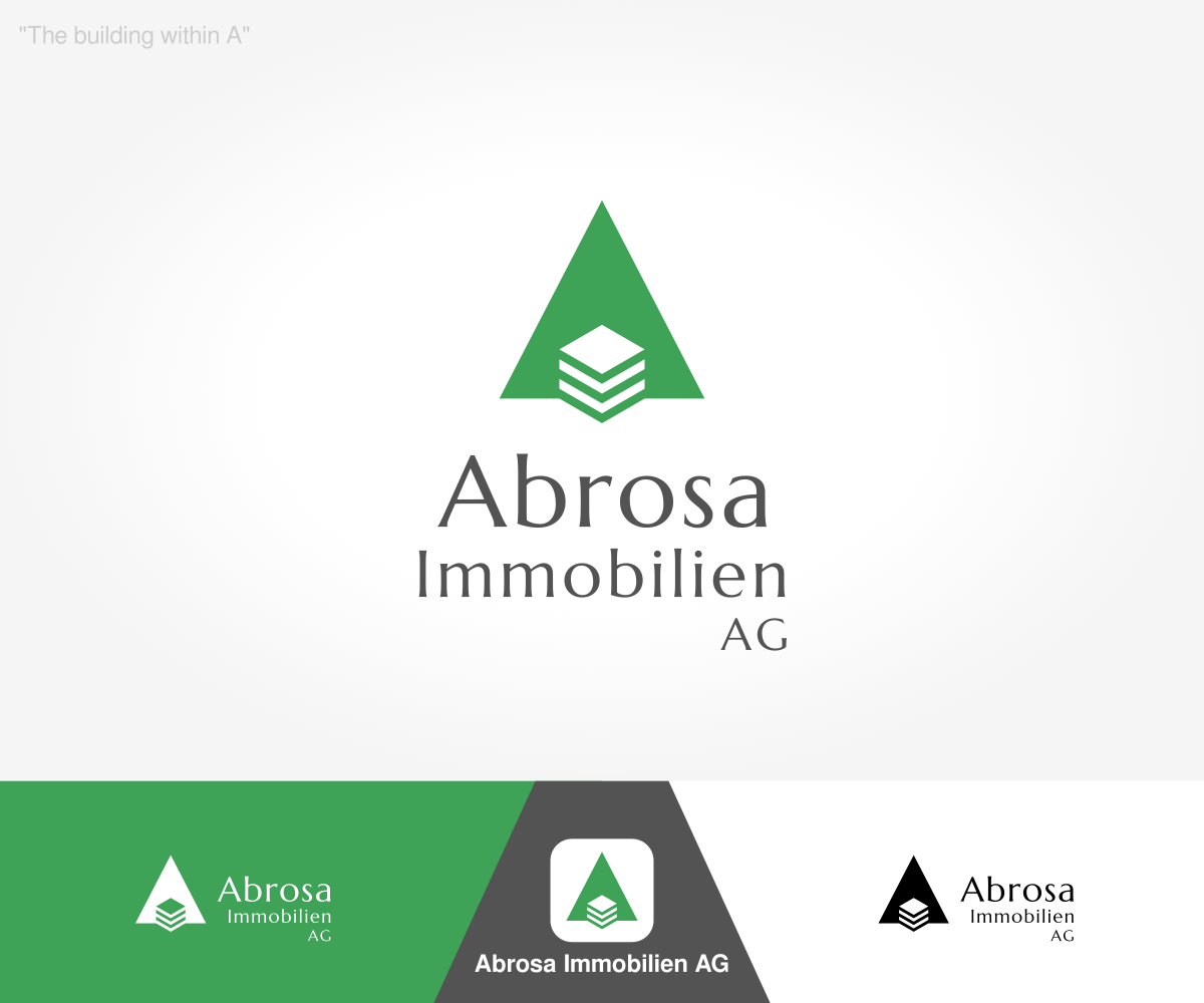 Logo Design by Amenhotep for Abrosa Immobilien AG | Design #35361013
