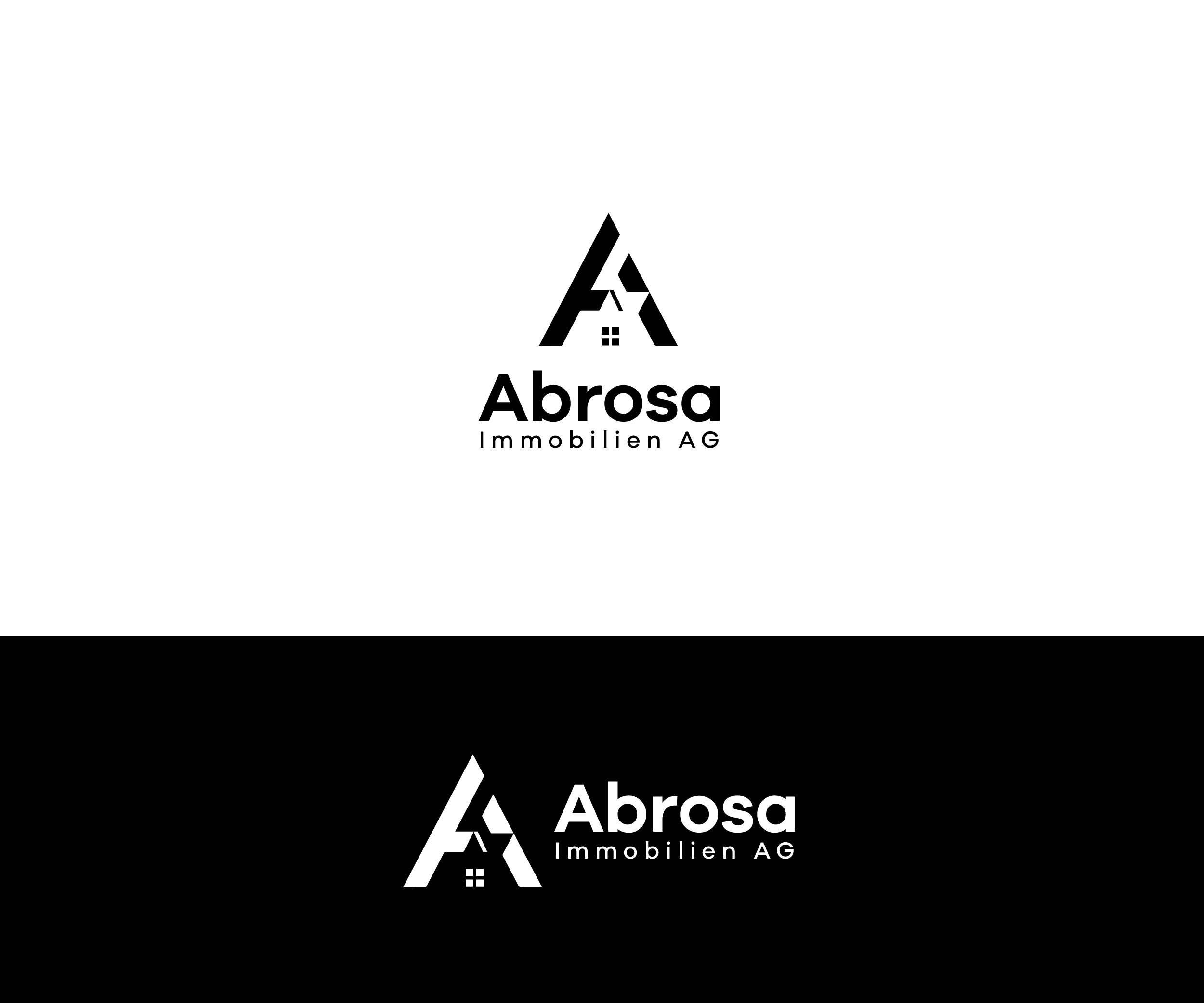 Diseño de Logo por Gorafix_Sun para Abrosa Immobilien AG | Diseño #35363889