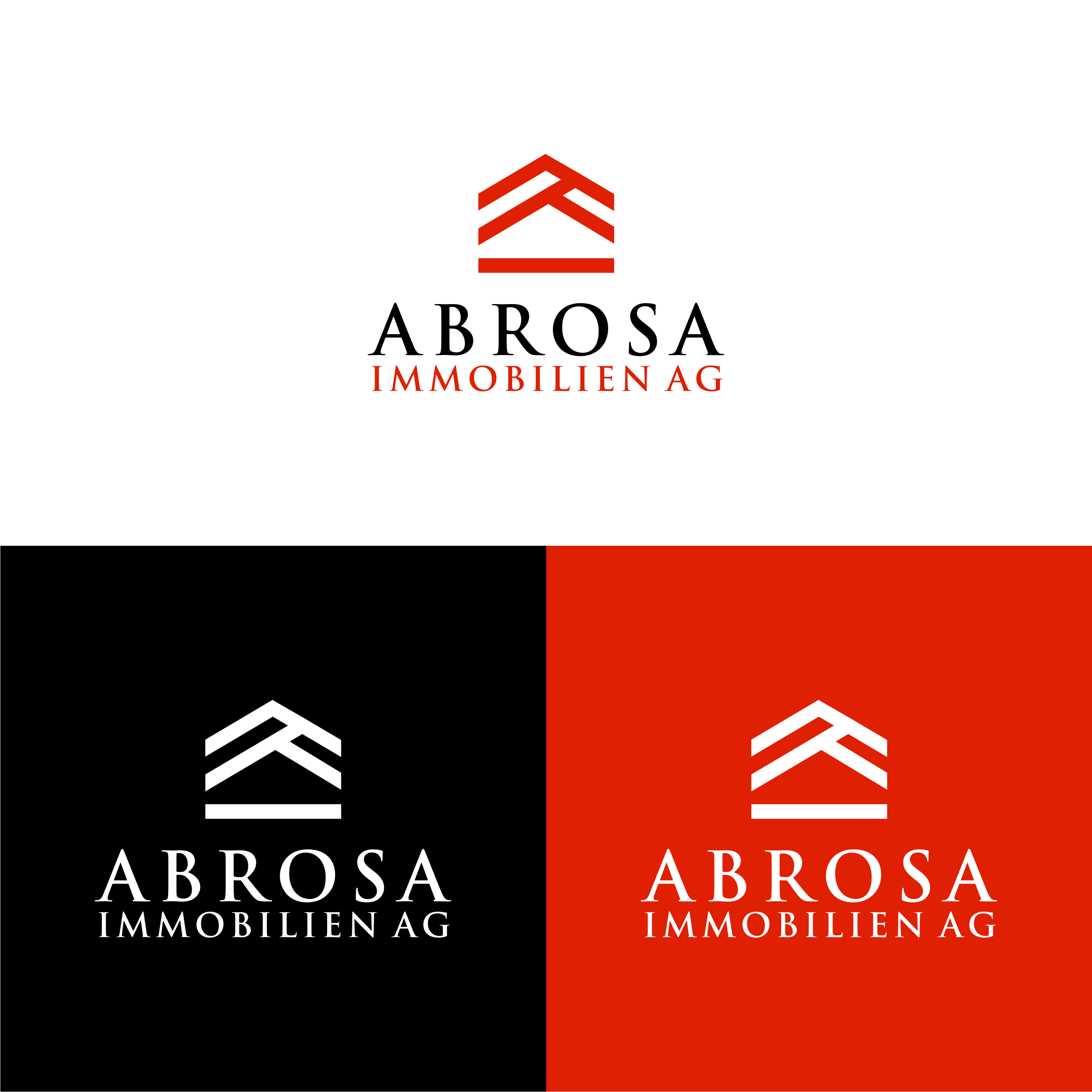 Logo-Design von ndra für Abrosa Immobilien AG | Design #35363370