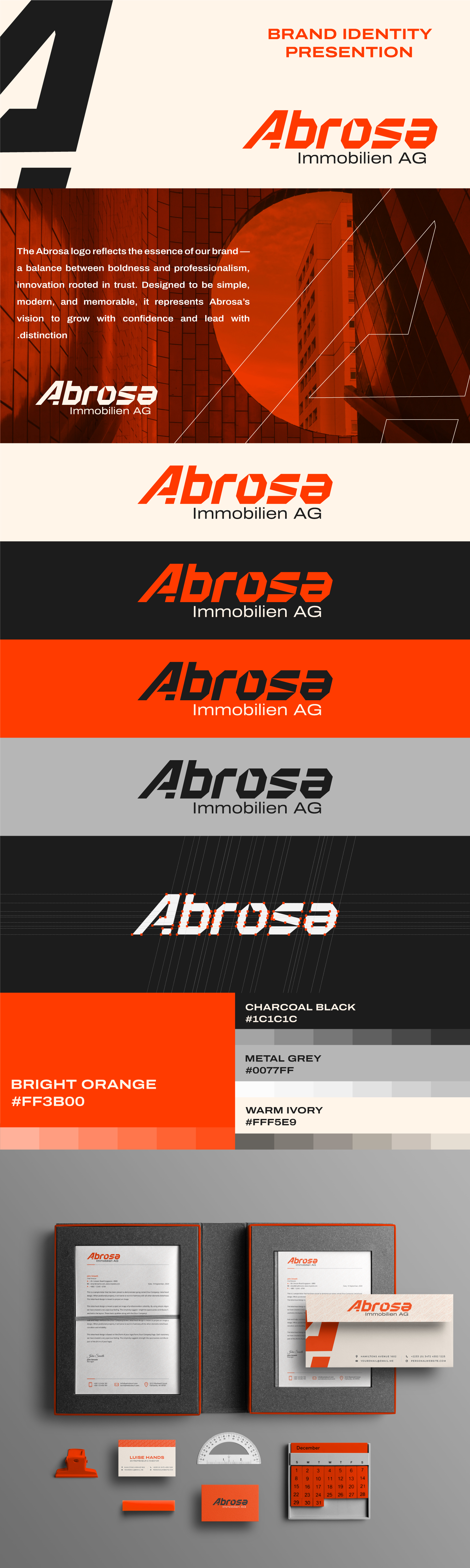 Diseño de Logo por Will M. para Abrosa Immobilien AG | Diseño #35384257