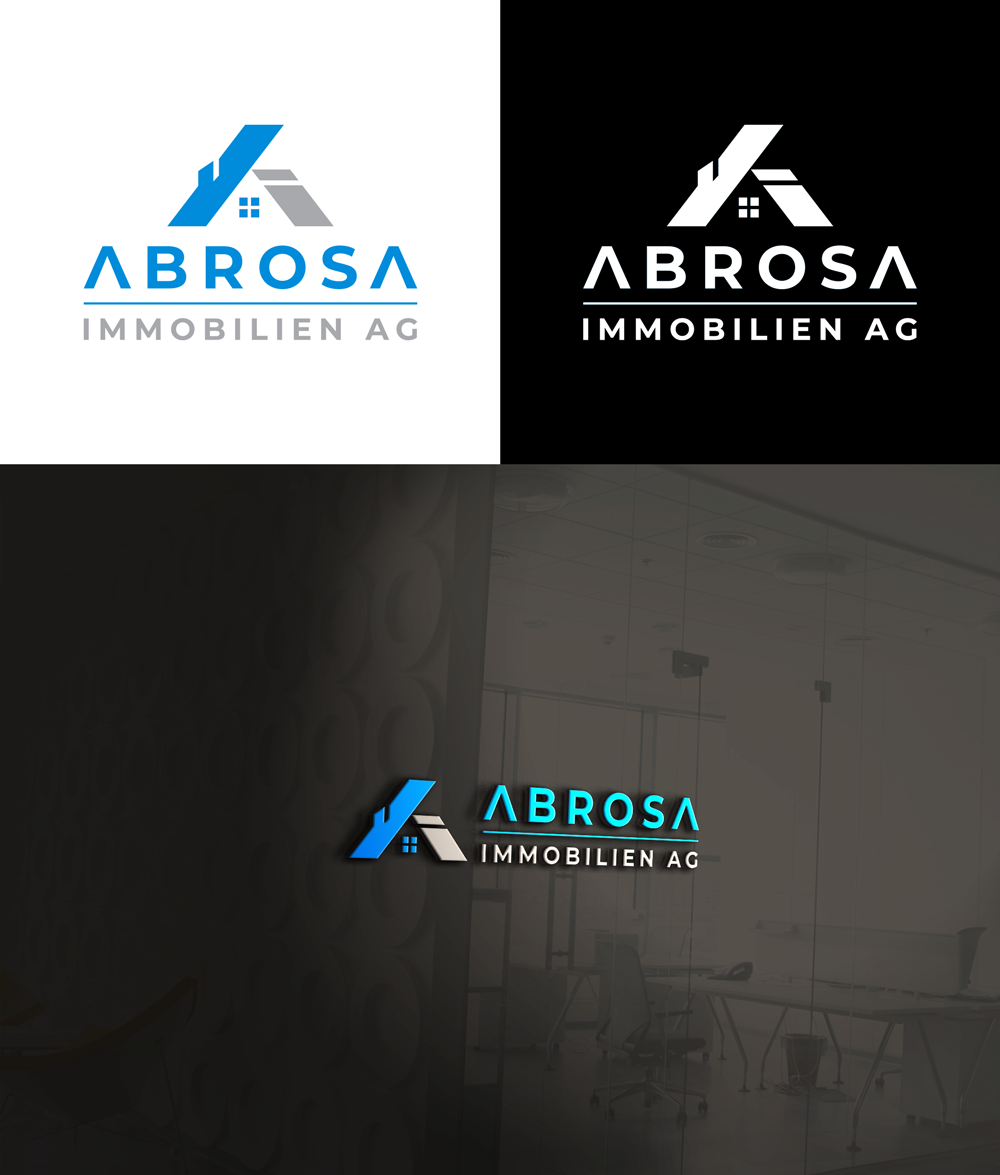 Diseño de Logo por RA-bica para Abrosa Immobilien AG | Diseño #35344573