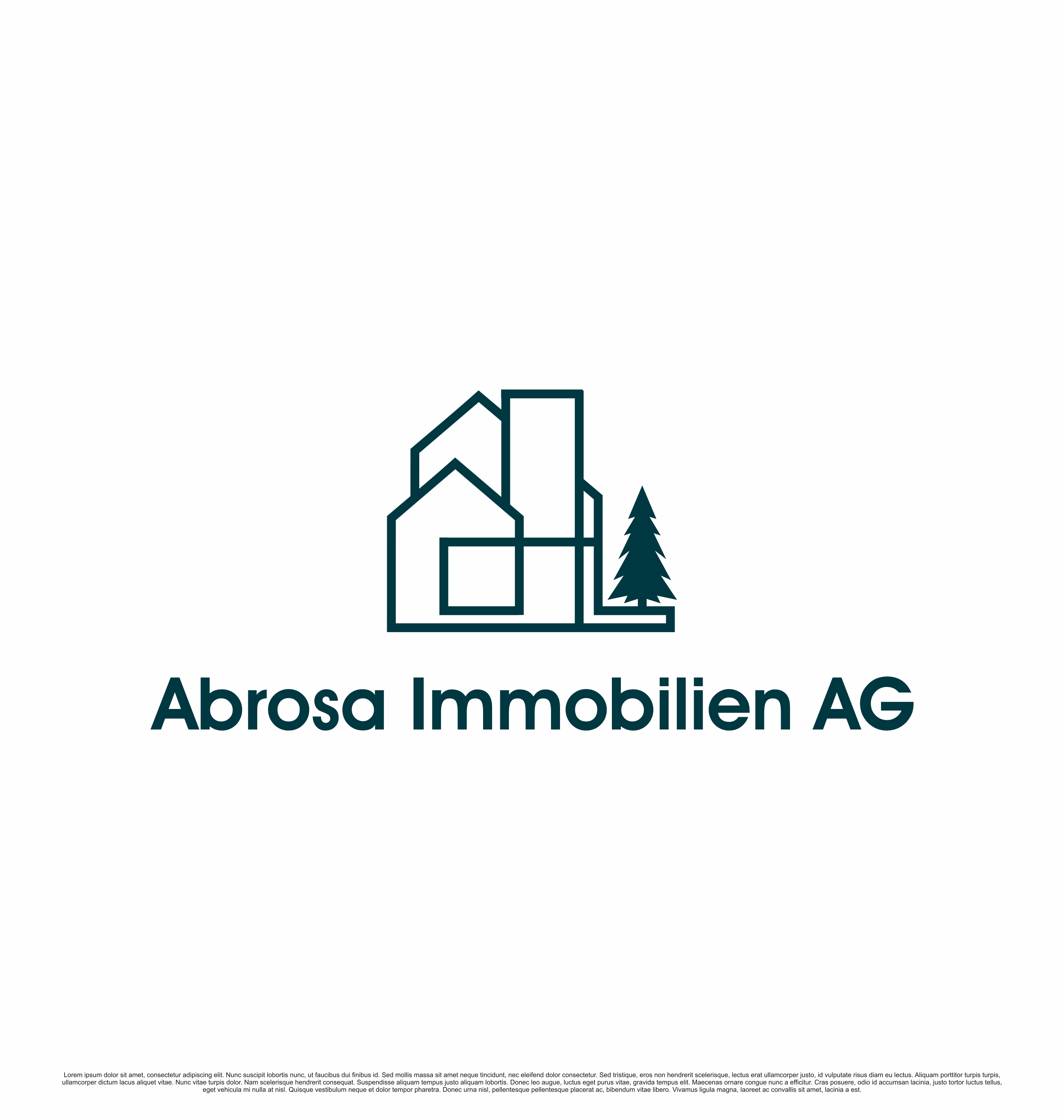 Logo Design by saesean for Abrosa Immobilien AG | Design #35343423