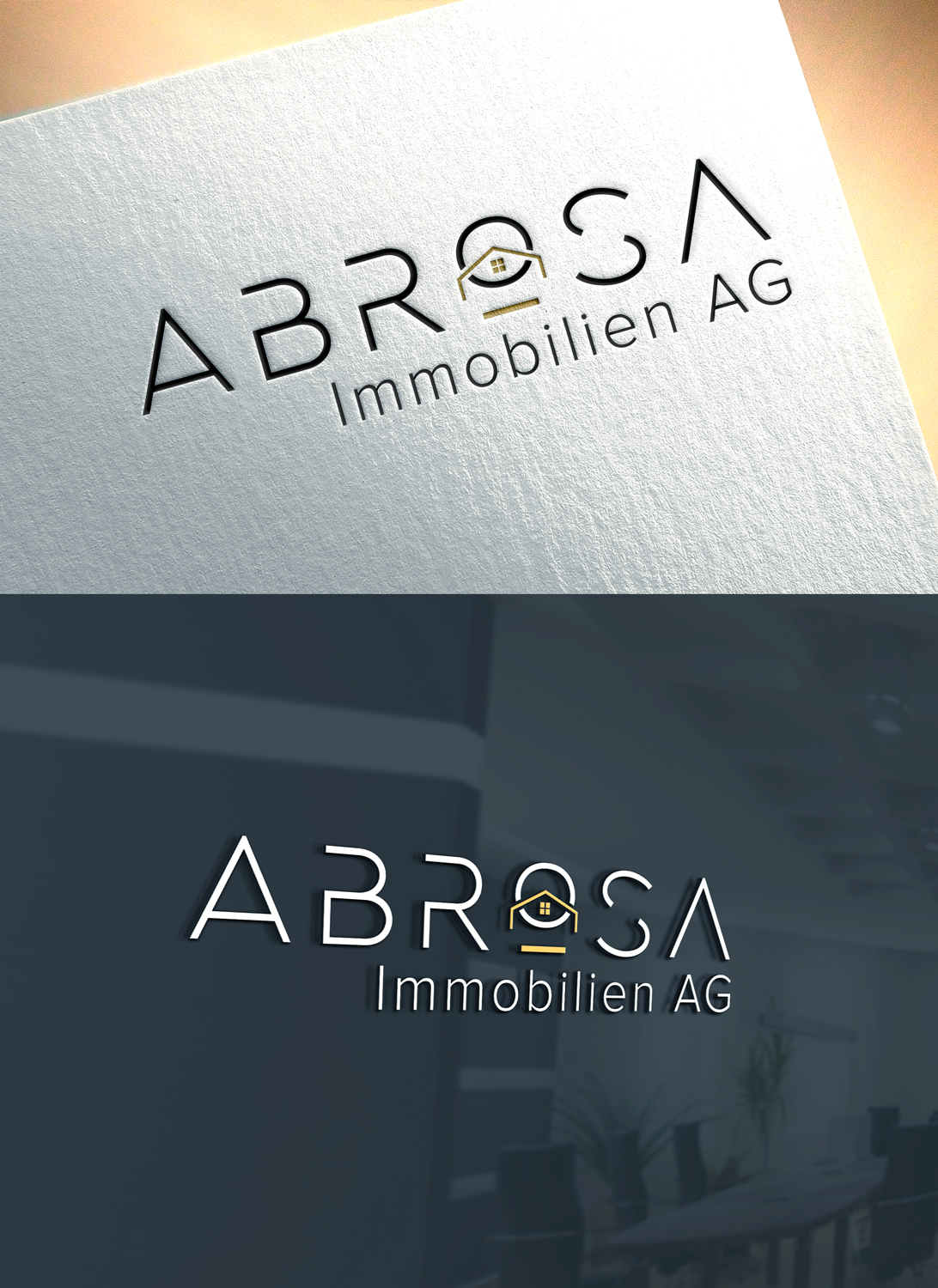 Logo-Design von RaKu 2 für Abrosa Immobilien AG | Design #35374492
