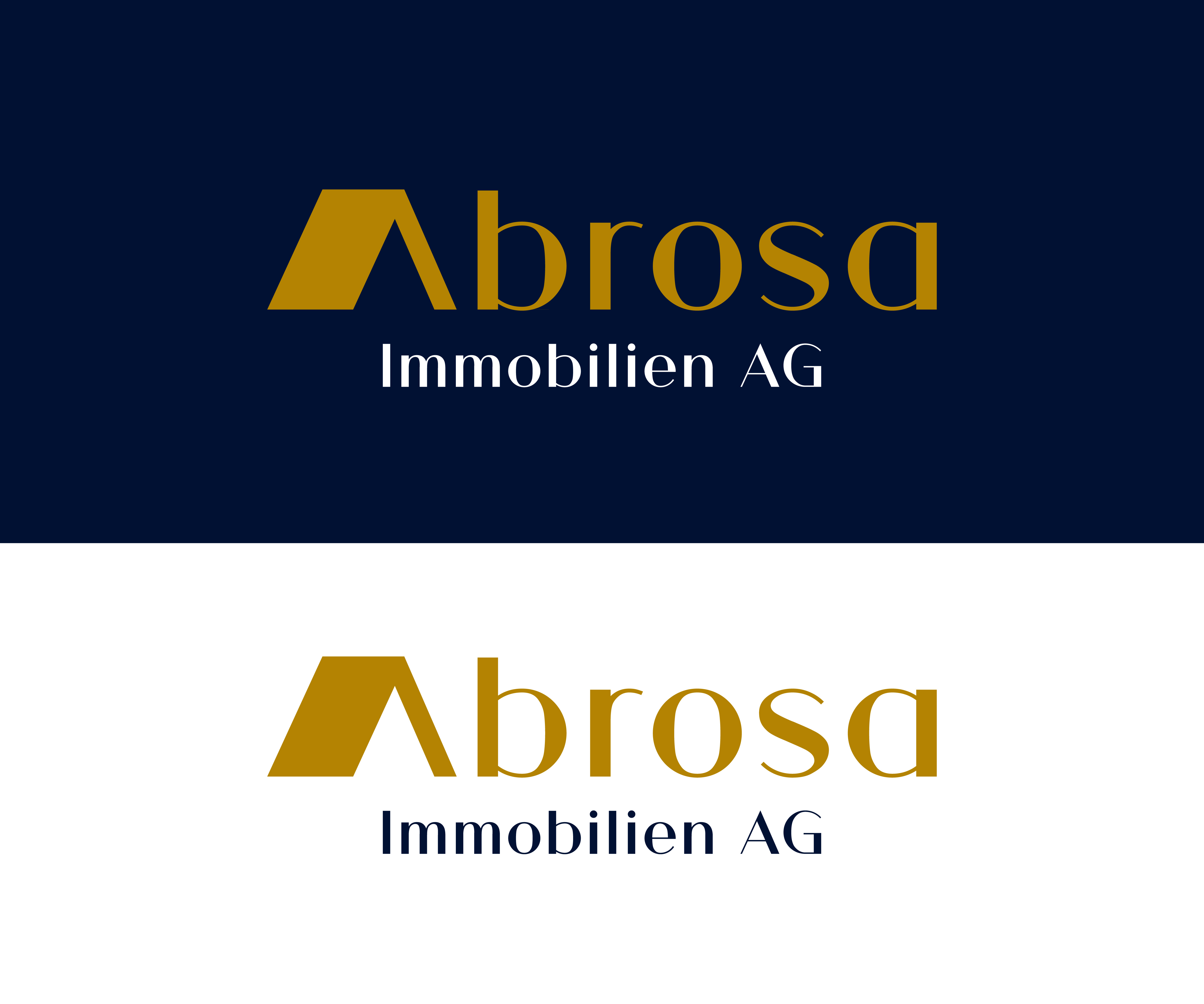 Logo-Design von dx_designer für Abrosa Immobilien AG | Design #35377533