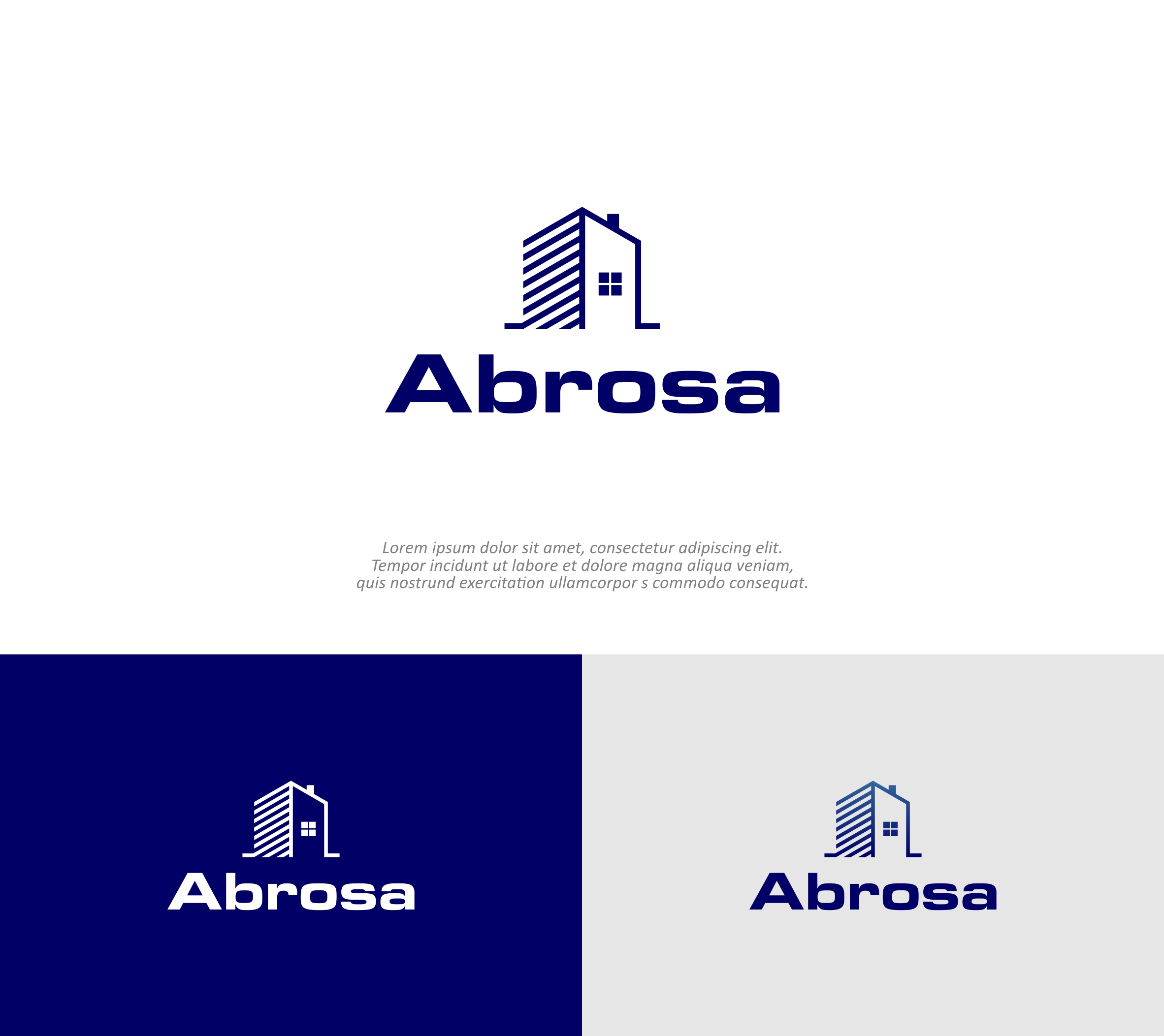 Diseño de Logo por Abici para Abrosa Immobilien AG | Diseño #35377543