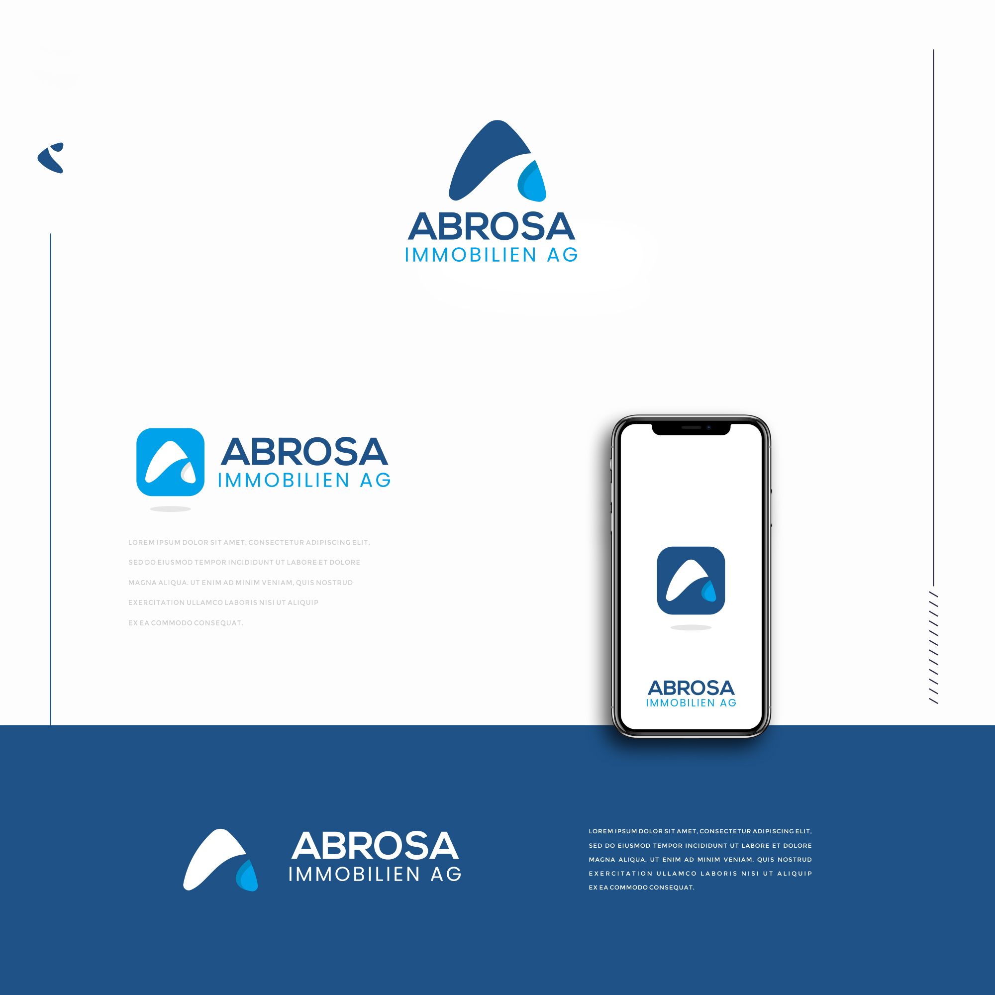 Logo-Design von ratul09 für Abrosa Immobilien AG | Design #35360358