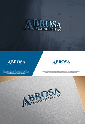 Logo Design by sulemani  creation for Abrosa Immobilien AG | Design: #35341783