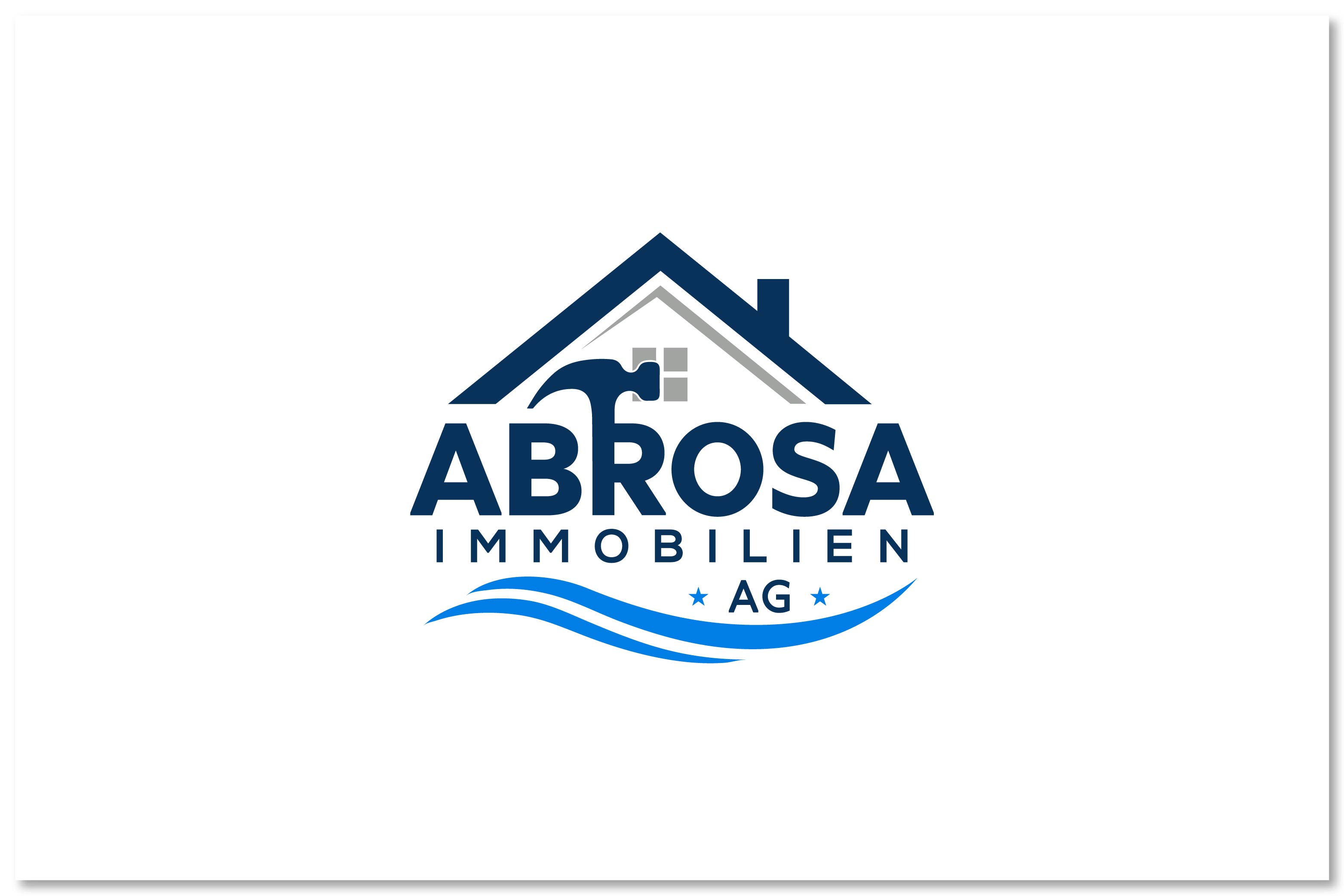Logo Design by Hanzulla wahid for Abrosa Immobilien AG | Design #35368096