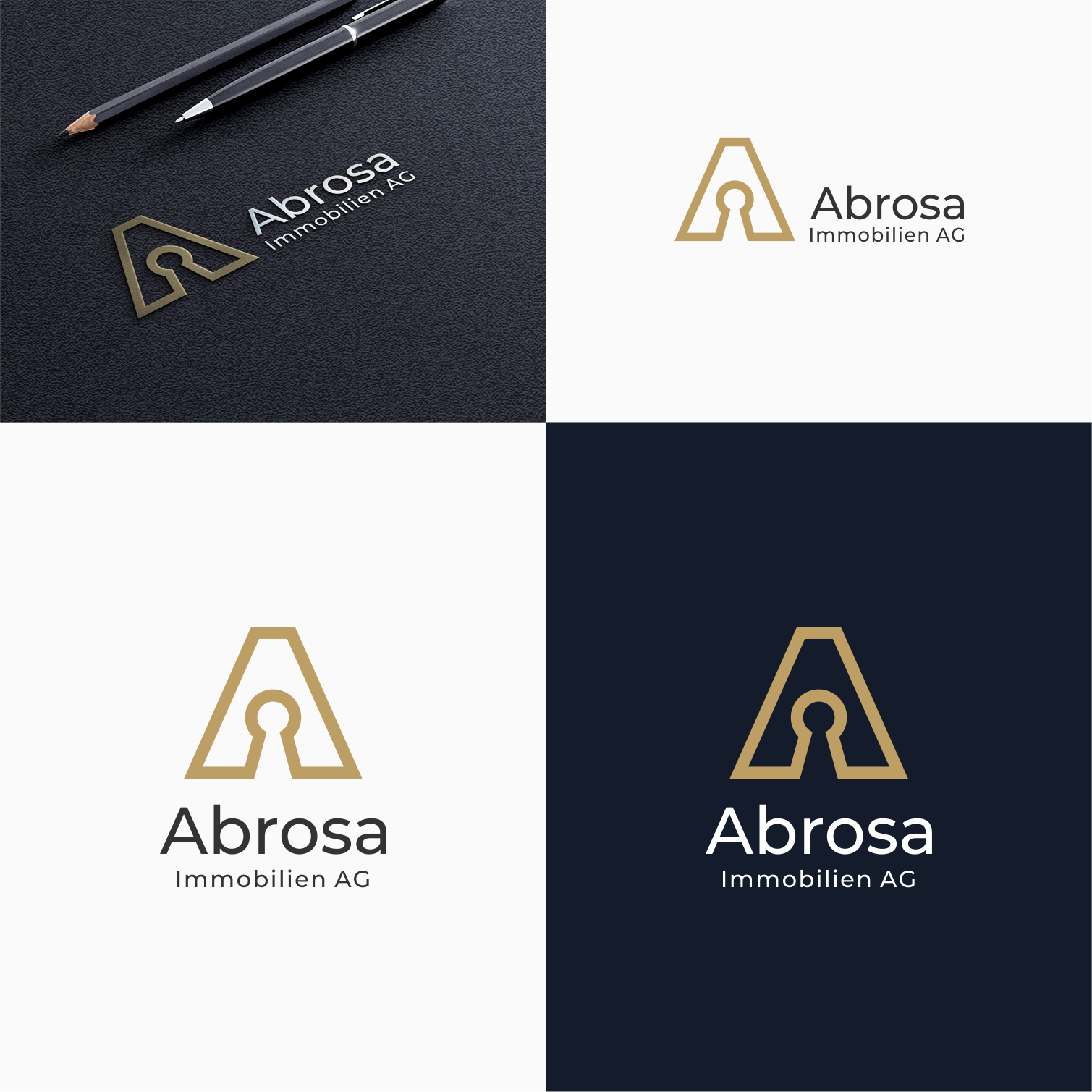 Design de Logo par cacink pour Abrosa Immobilien AG | Design #35379681