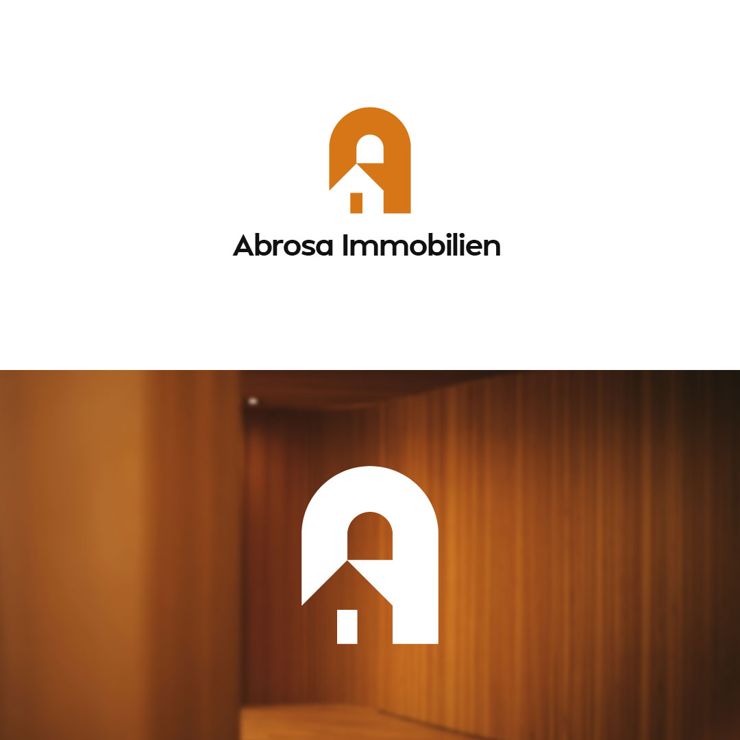 Logo Design by RonTwoThree for Abrosa Immobilien AG | Design #35356202