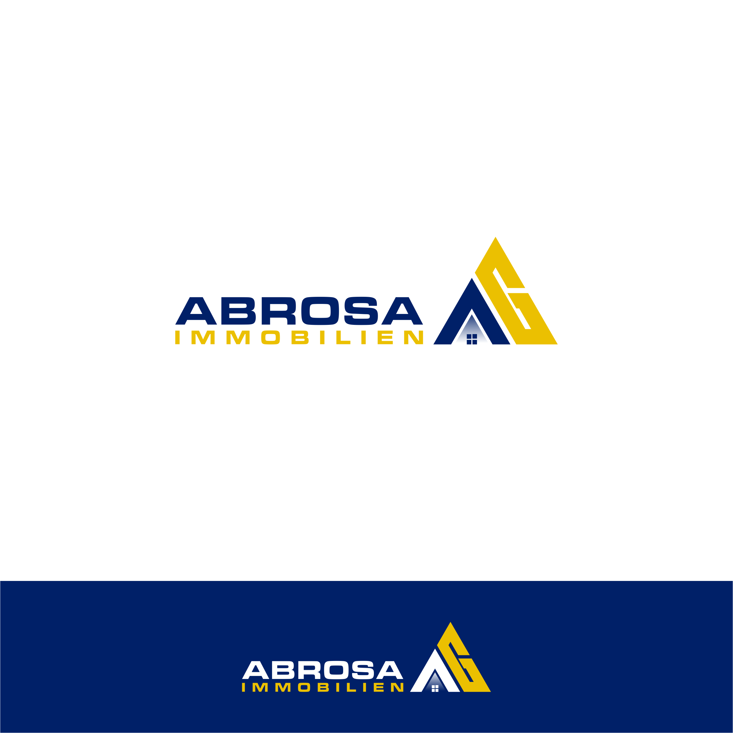 Diseño de Logo por ghillvan para Abrosa Immobilien AG | Diseño #35346457