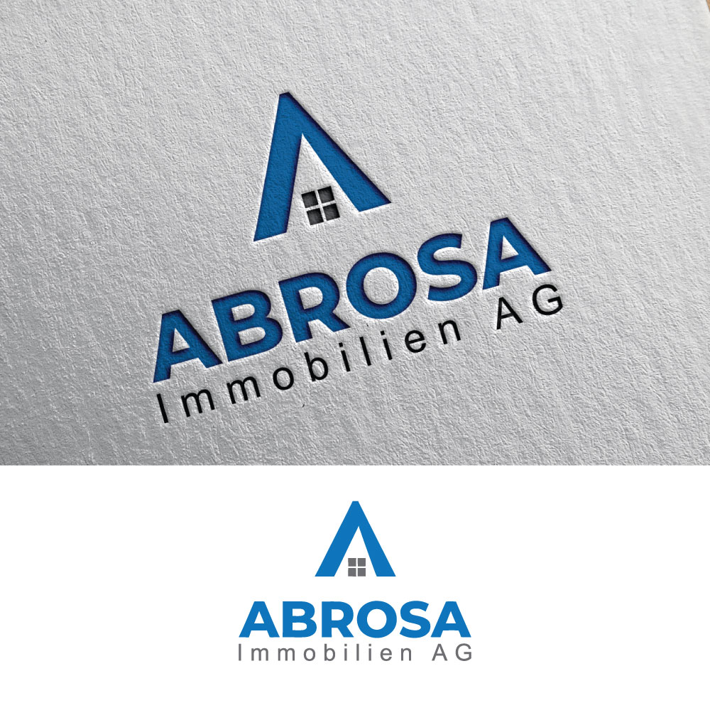 Logo Design by bute for Abrosa Immobilien AG | Design #35366087