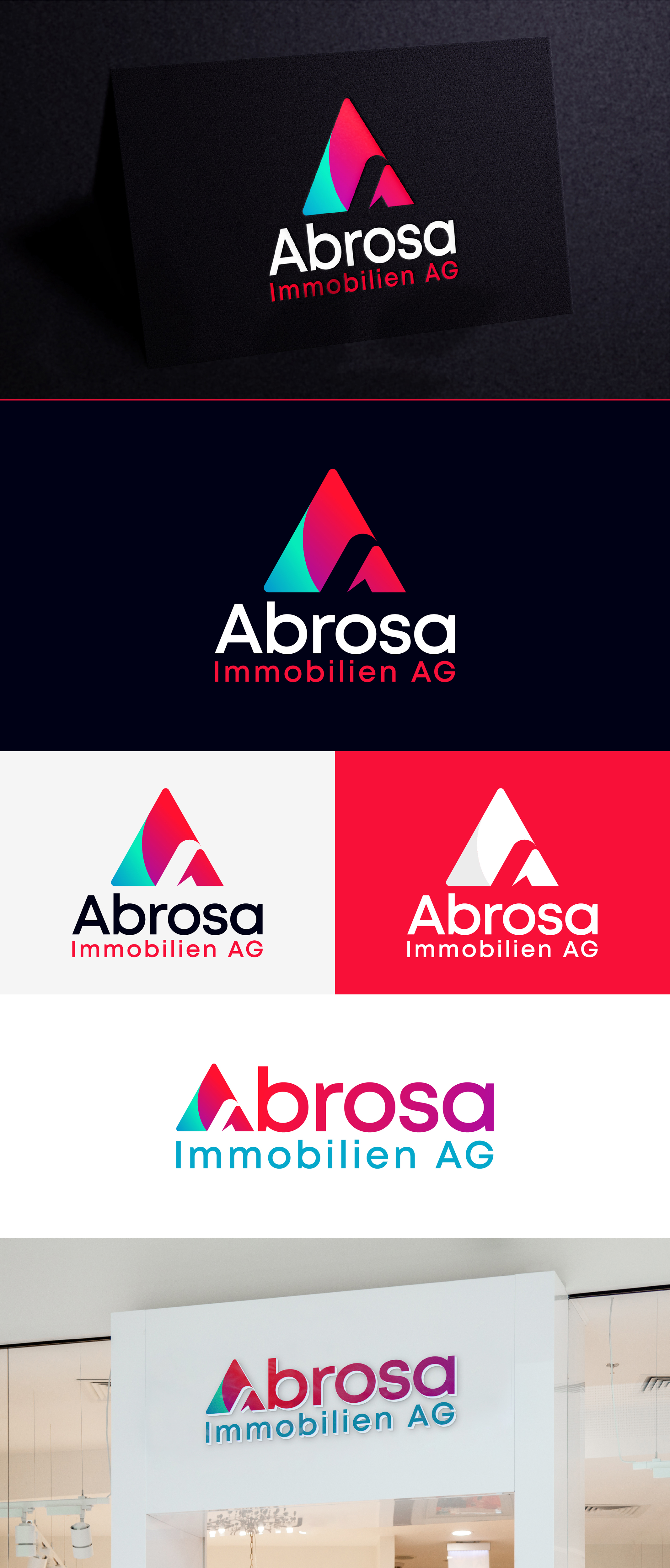 Logo Design by StunnerDesignz for Abrosa Immobilien AG | Design #35368724