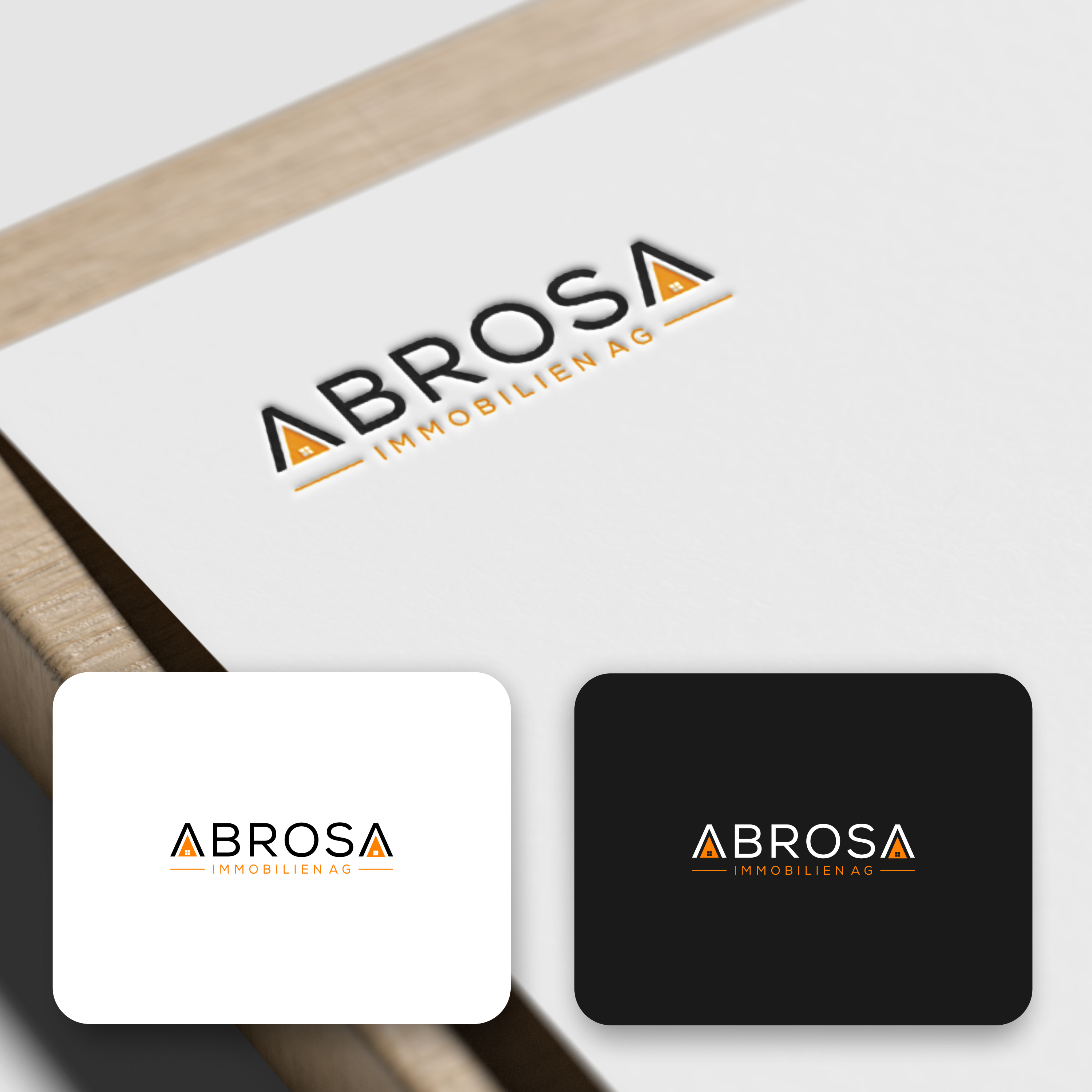 Logo Design by Seblak_Studio for Abrosa Immobilien AG | Design #35340564