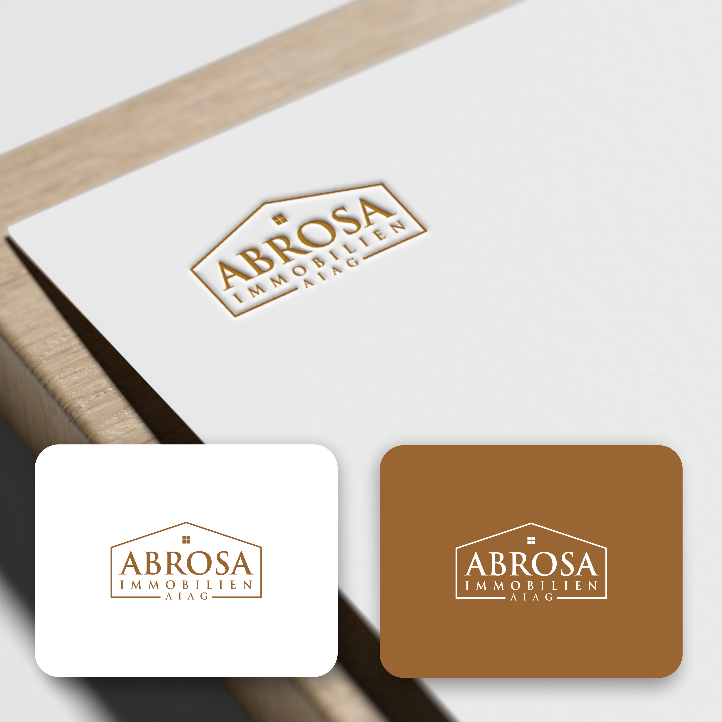 Logo Design by Seblak_Studio for Abrosa Immobilien AG | Design #35340566