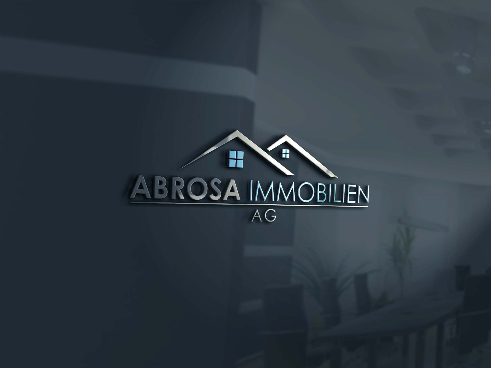 Diseño de Logo por GeekGroup para Abrosa Immobilien AG | Diseño #35341502