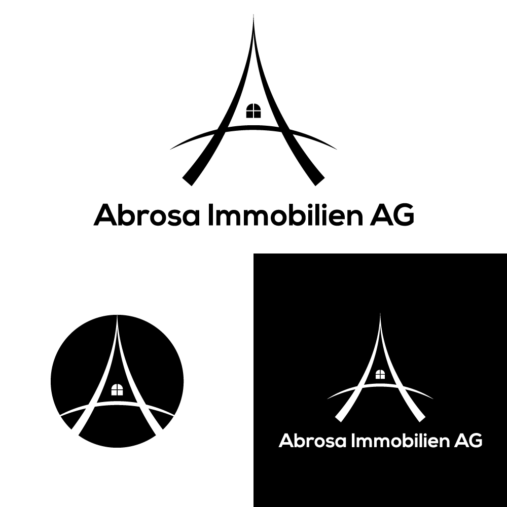 Diseño de Logo por Bismillah logo para Abrosa Immobilien AG | Diseño #35353369
