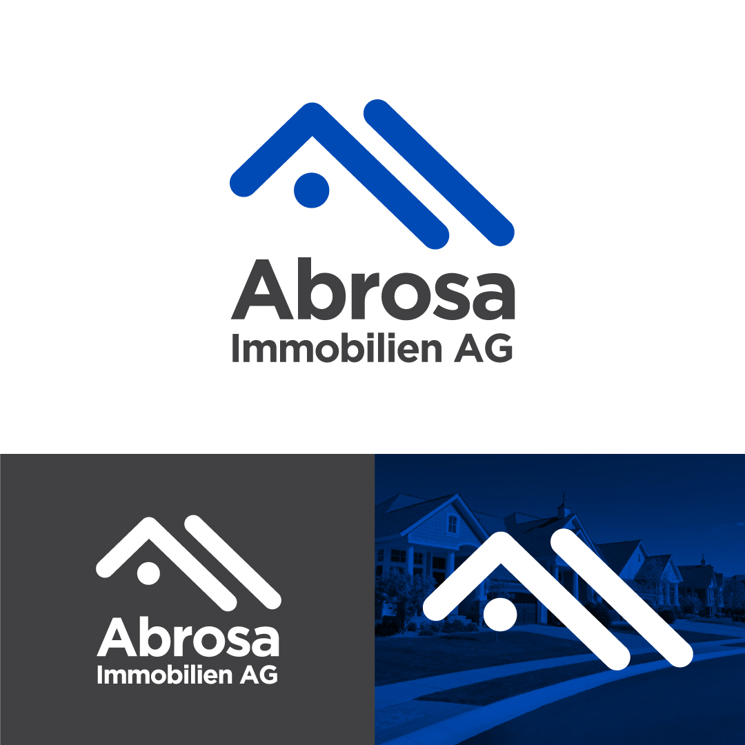 Logo Design by DipuDa for Abrosa Immobilien AG | Design #35343559