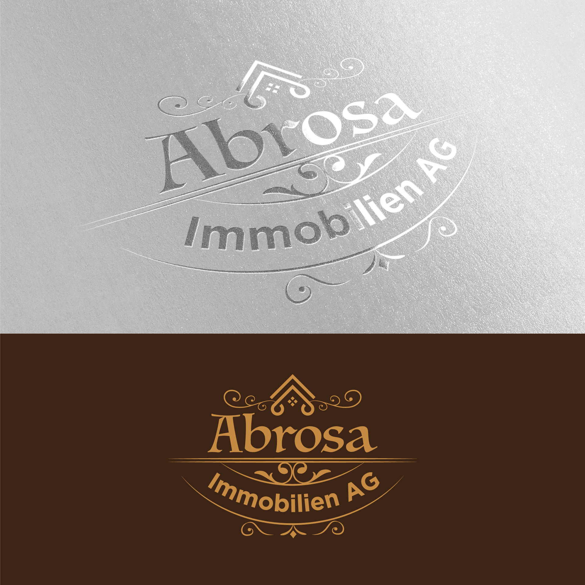 Logo Design by DipuDa for Abrosa Immobilien AG | Design #35375731