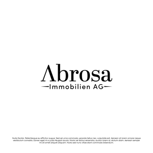 Logo-Design von ScoreStriver für Abrosa Immobilien AG | Design: #35378043