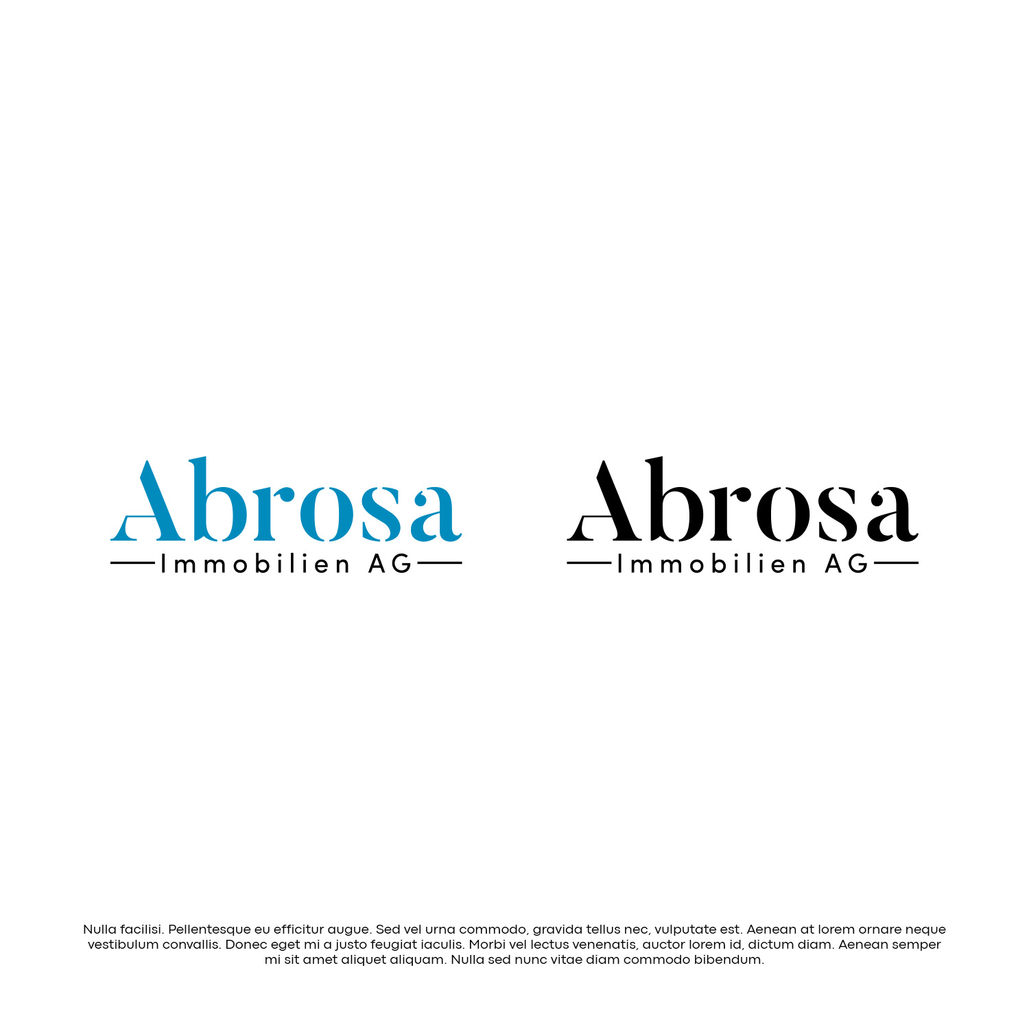 Design de Logo par ScoreStriver pour Abrosa Immobilien AG | Design #35386555