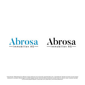 Design de Logo par ScoreStriver pour Abrosa Immobilien AG | Design : #35386555
