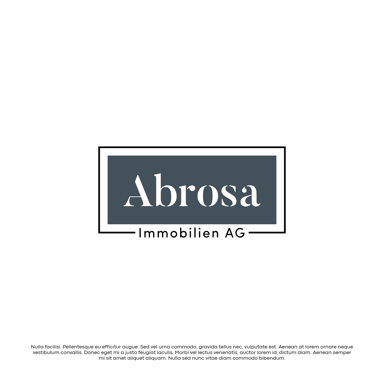 Logo Design by ScoreStriver for Abrosa Immobilien AG | Design #35386570