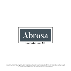 Design de Logo par ScoreStriver pour Abrosa Immobilien AG | Design : #35386570