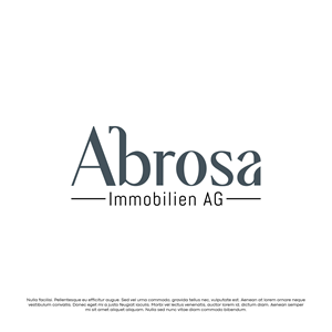 Design de Logo par ScoreStriver pour Abrosa Immobilien AG | Design : #35386610