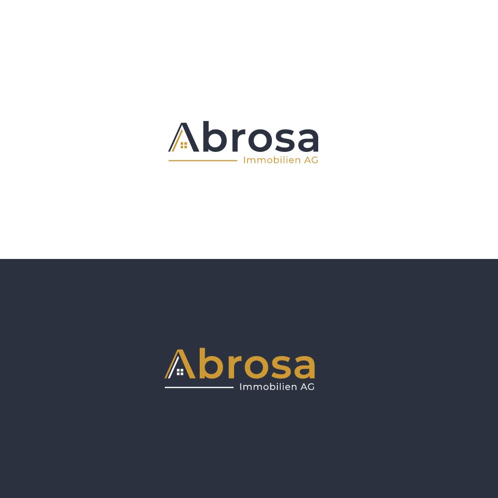 Logo Design by MST PINKY KHATUN for Abrosa Immobilien AG | Design #35376228