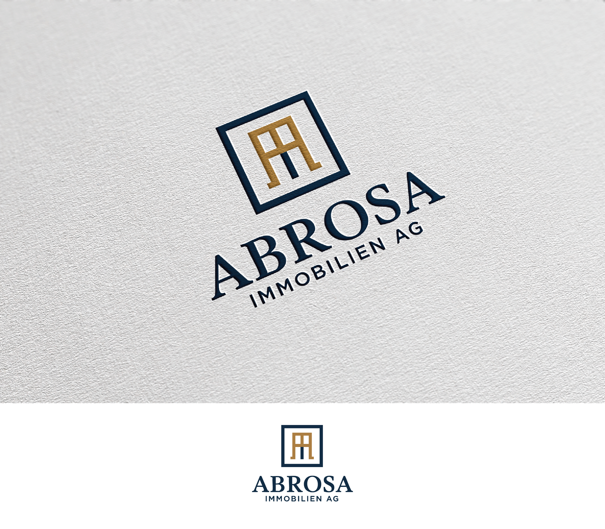 Logo Design by Afsana_Hoque for Abrosa Immobilien AG | Design #35346943