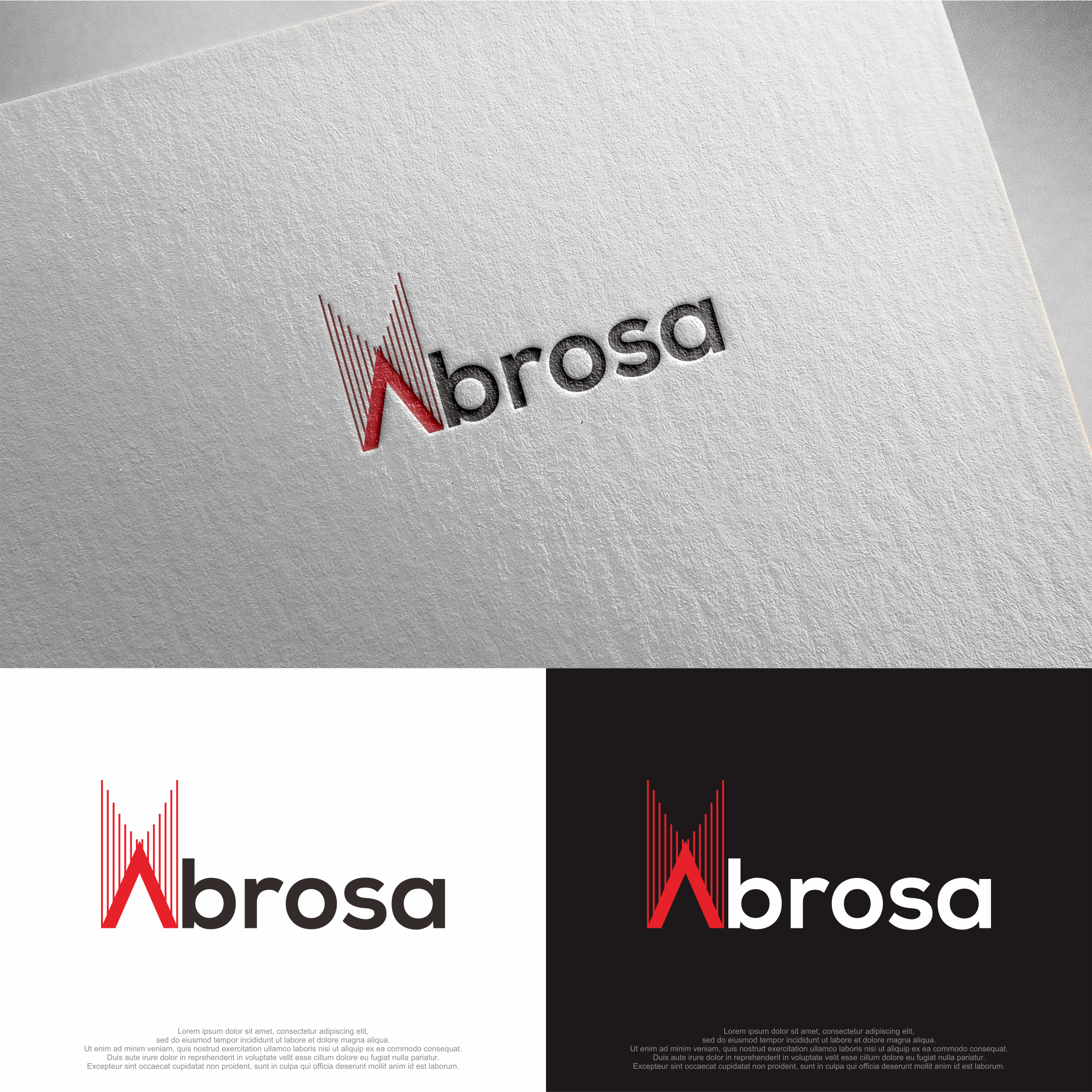 Logo Design by JoiceSinatra for Abrosa Immobilien AG | Design #35381704