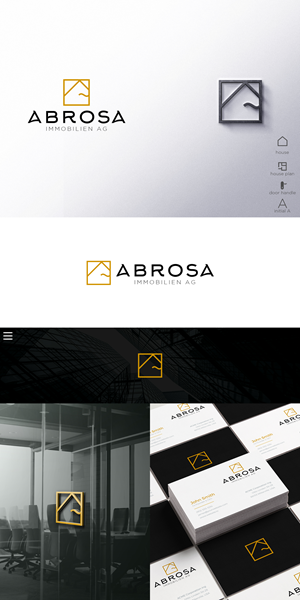 Diseño de Logo por JohnM. para Abrosa Immobilien AG | Diseño: #35342844