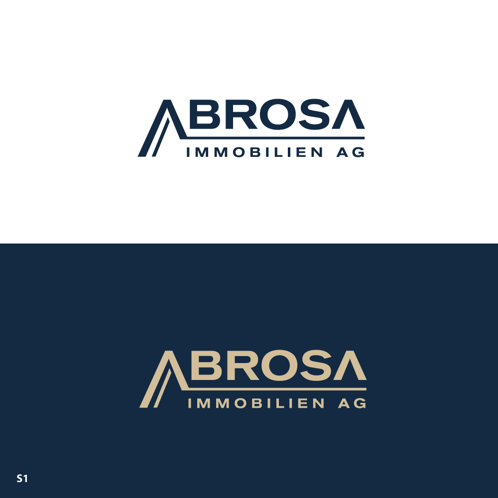 Logo Design by Sujit Banerjee for Abrosa Immobilien AG | Design #35344802