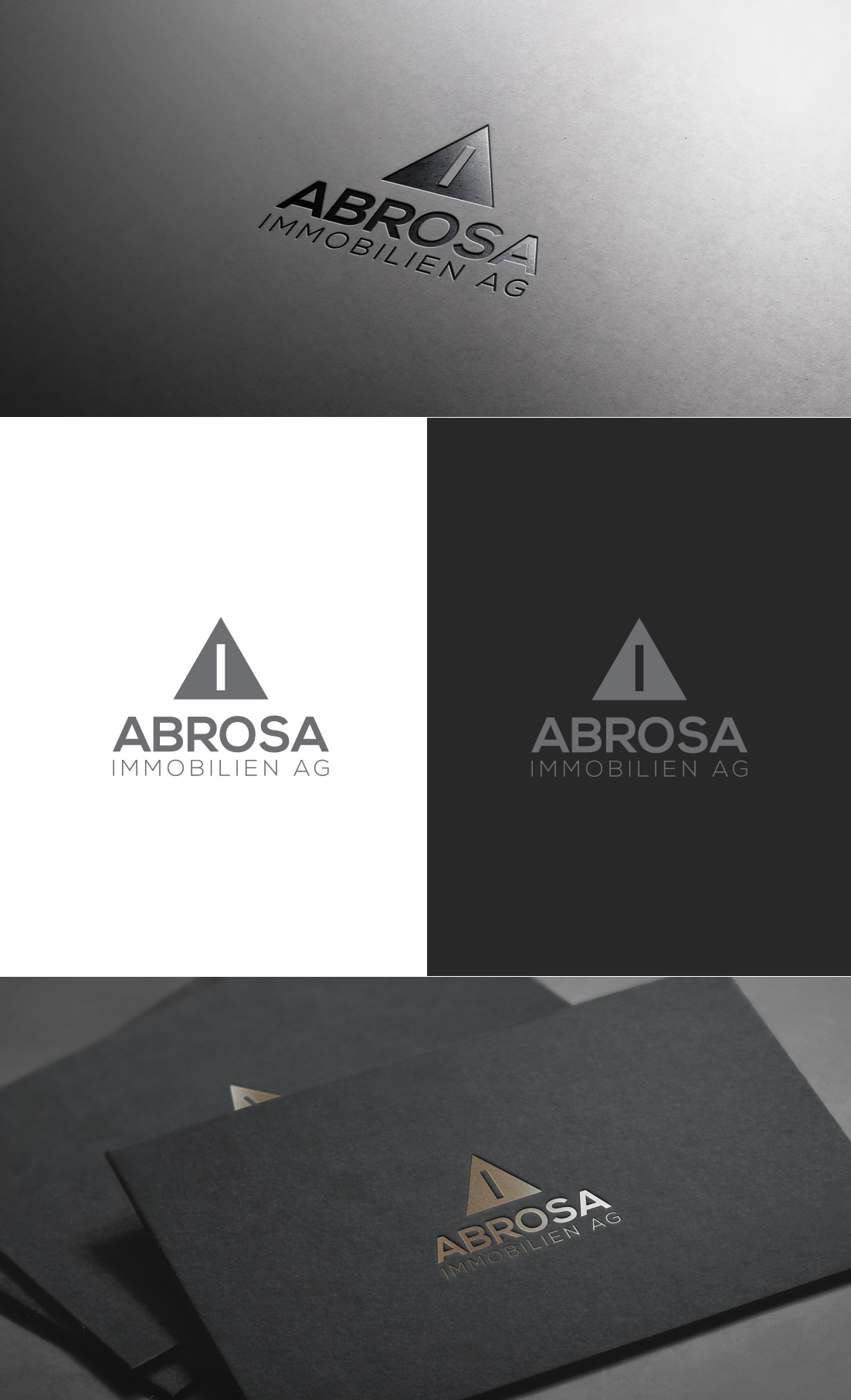 Logo-Design von GLDesigns für Abrosa Immobilien AG | Design #35344561
