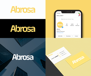 Logo-Design von Zak deZign für Abrosa Immobilien AG | Design: #35373700
