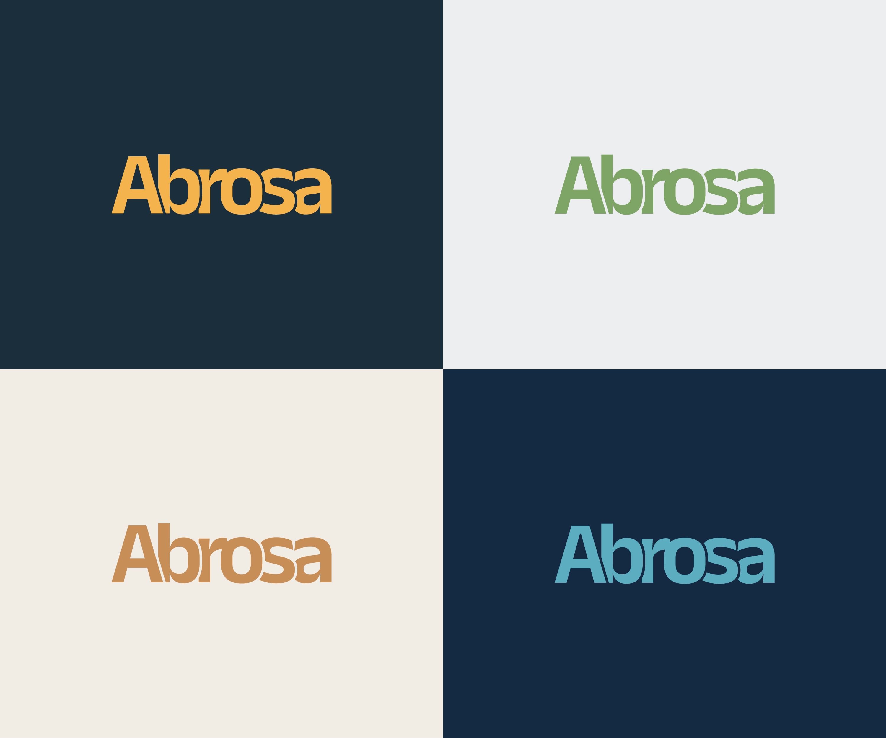 Logo-Design von Zak deZign für Abrosa Immobilien AG | Design #35378332