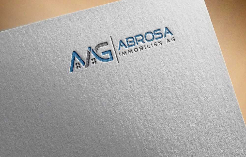 Logo-Design von shimul Graphic für Abrosa Immobilien AG | Design #35341378